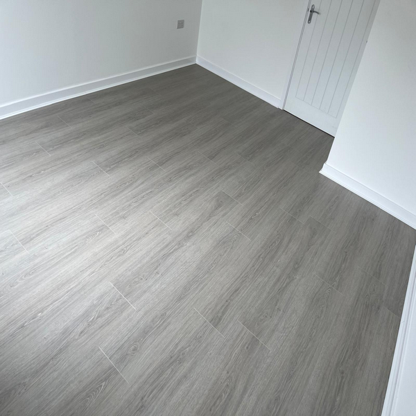 Laminate flooring.