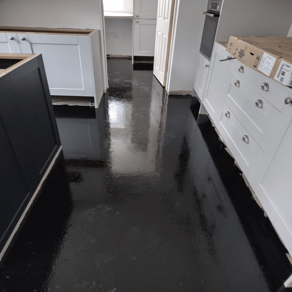 Sub floor prepartion by First Choice Flooring in a Kitchen.