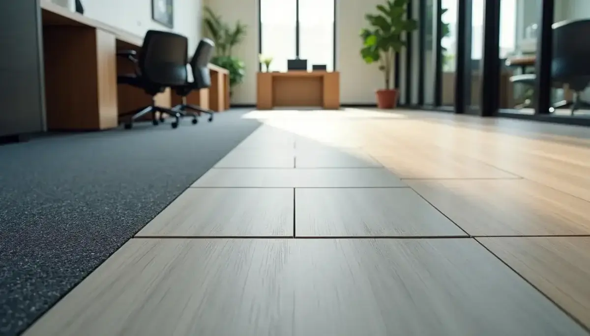 Commerical Flooring Installation Leeds Office.