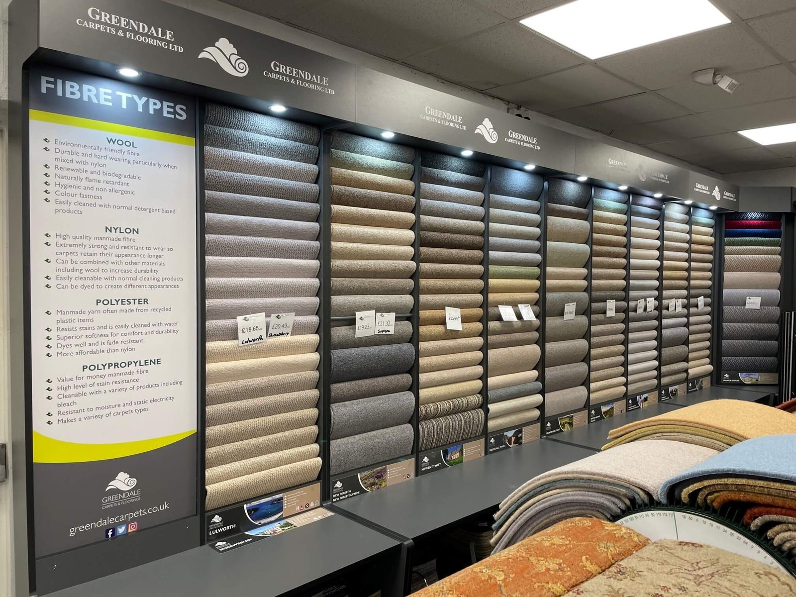 Greendale carpets and flooring.