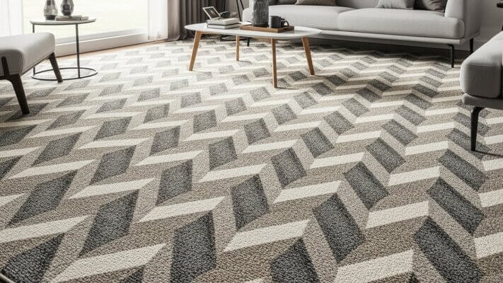 Herringbone and Chevron Carpets.