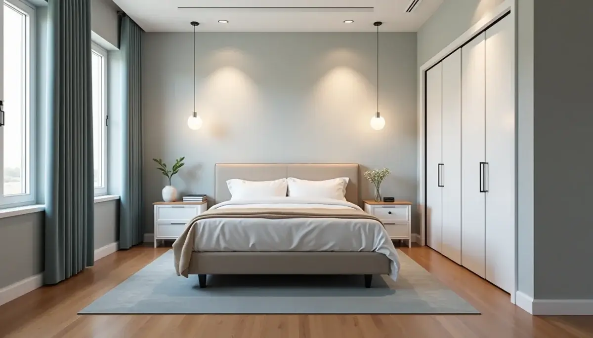 LVT Flooring Bedroom.