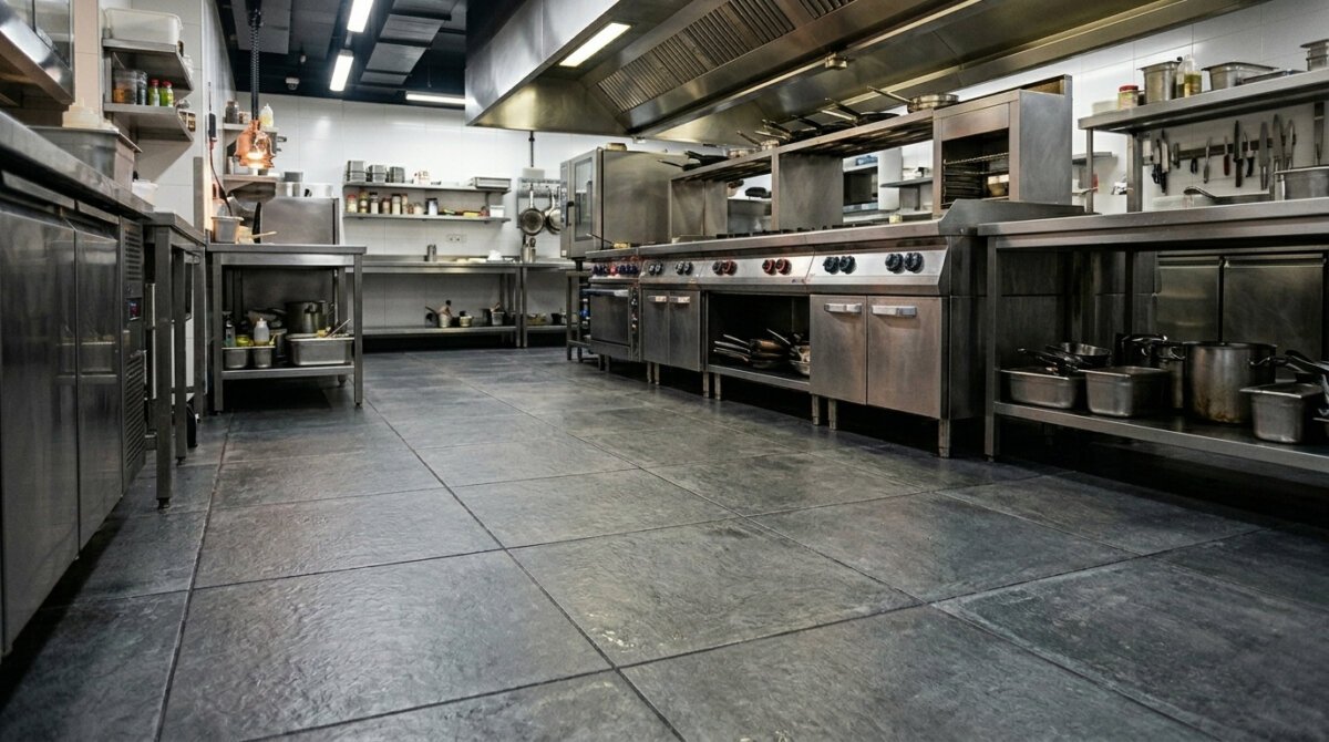 Commerical Kitchen Flooring Leeds. 