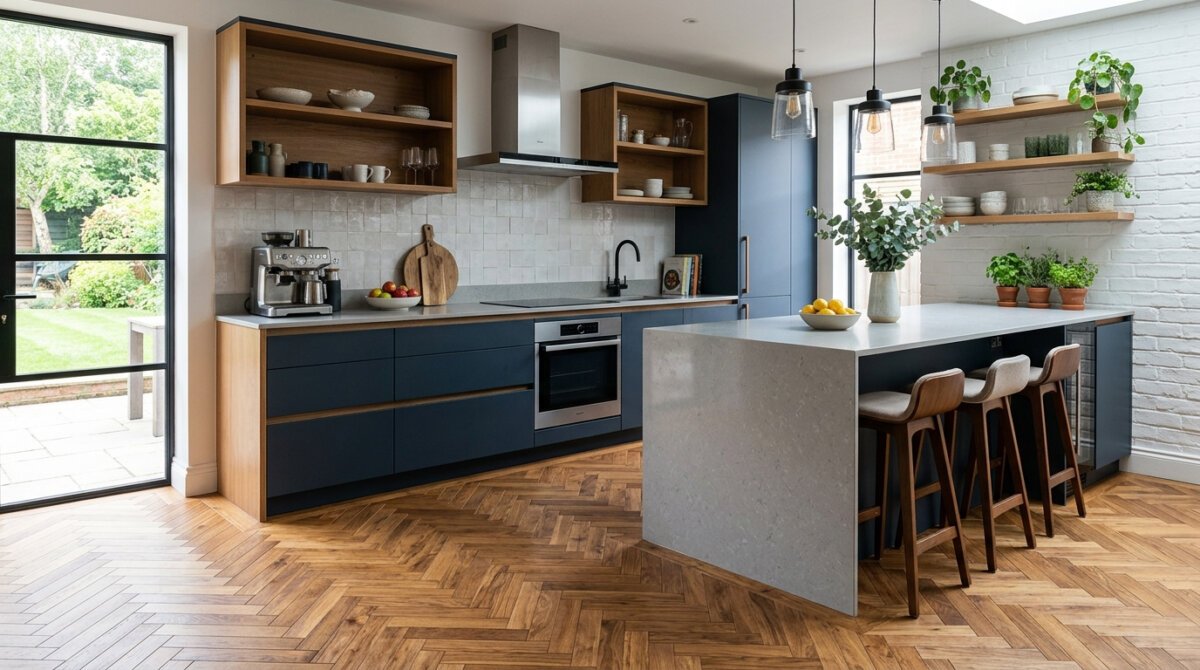 Modern Parquet Flooring Harrogate. 